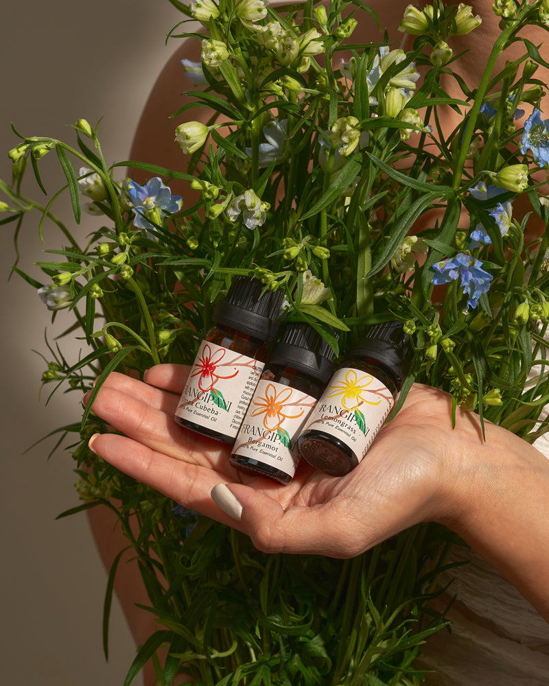 Frangipani Litsea Cubeba essential oil, part of the Sets & Bundles range